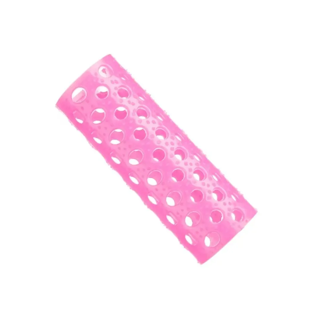 Eurostil Rulos De Plastico Rosas Nº2 8uds